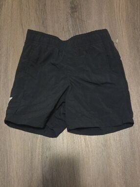 Columbia Kids Black Elastic-Waist Athletic Shorts